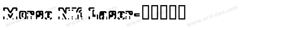 Morse NK Laser字体转换